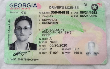 Premium Georgia Fake IDs with Holograms & UV Security