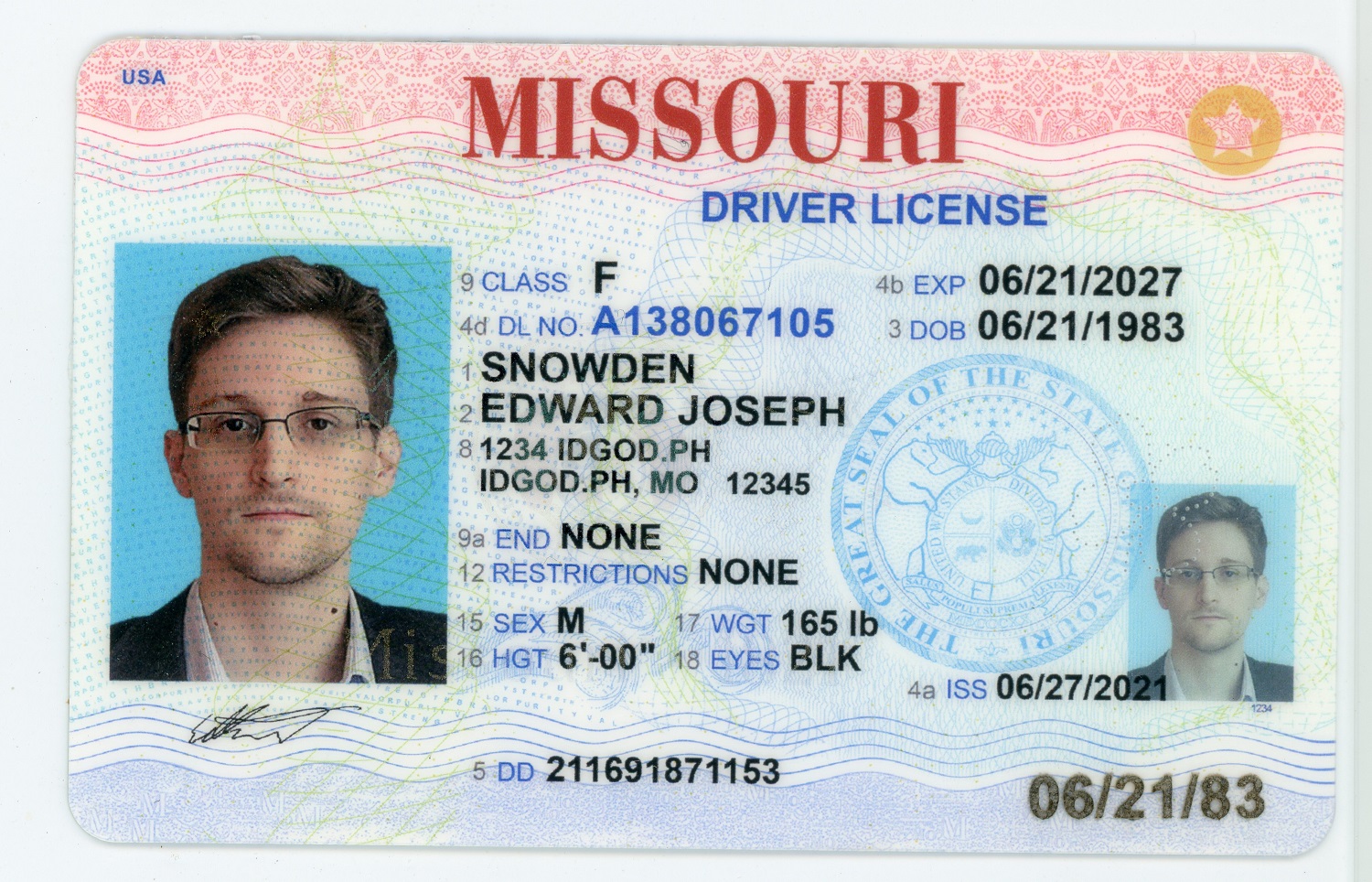 High-Quality Missouri Fake ID with Security Features